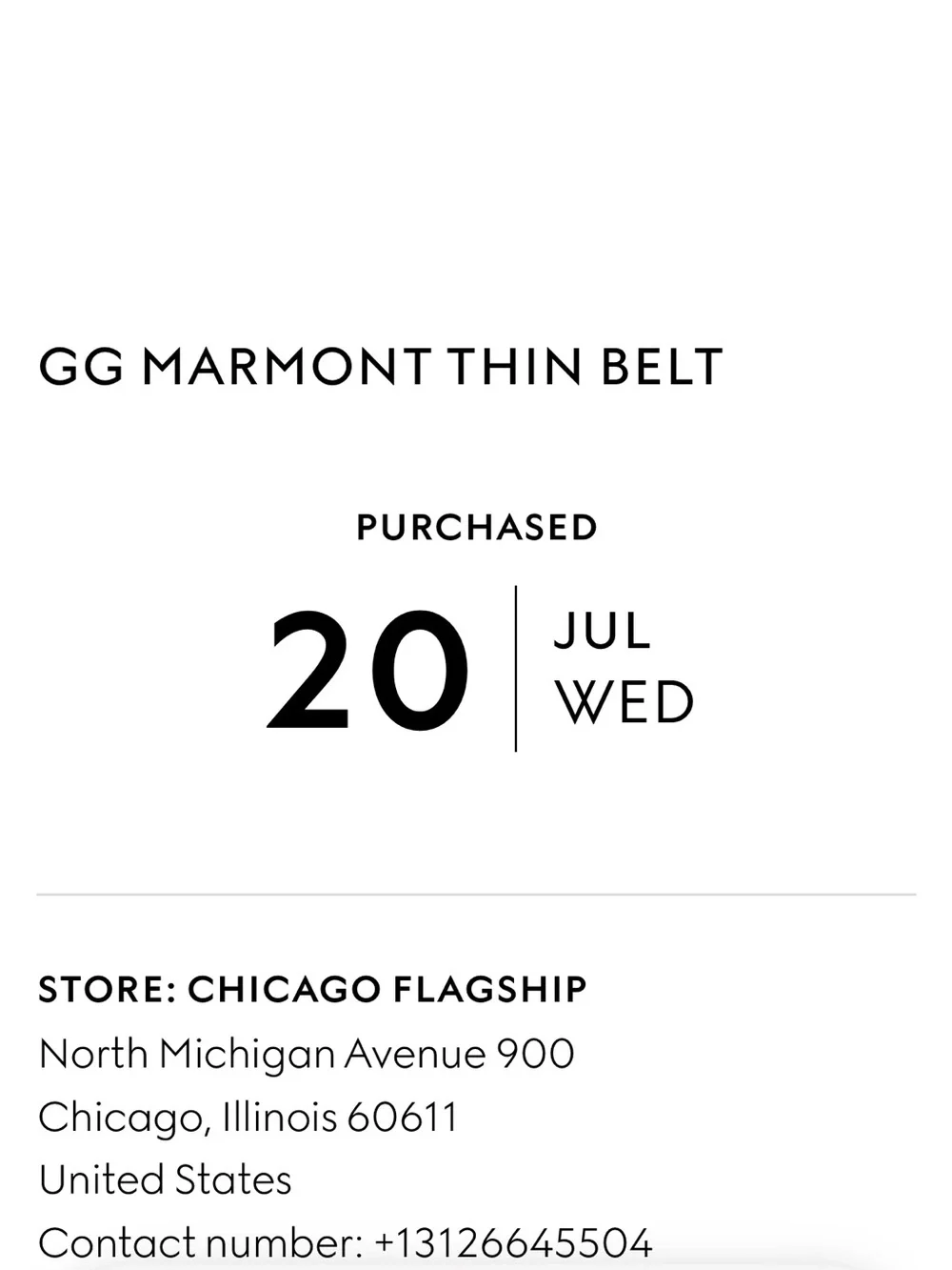 Gucci Ivory Leather Thin Belt with Gold Double G Buckle. Size 85